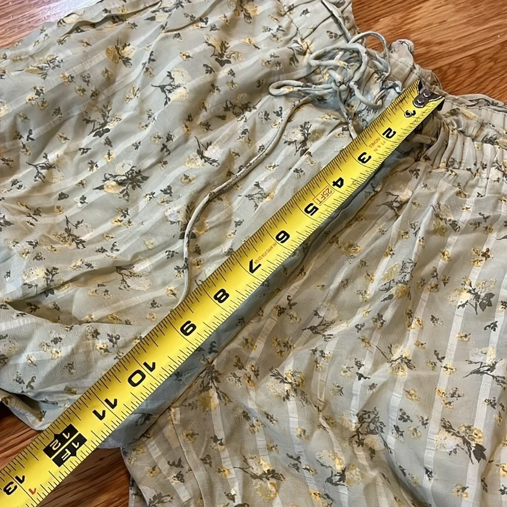 Free People Emmaline Tiered Pull-On Pants Size Small NWT